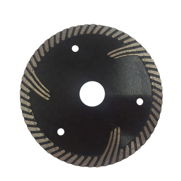 6inch Hot Press turbo diamond saw blade for dry cutting reinforced concrete